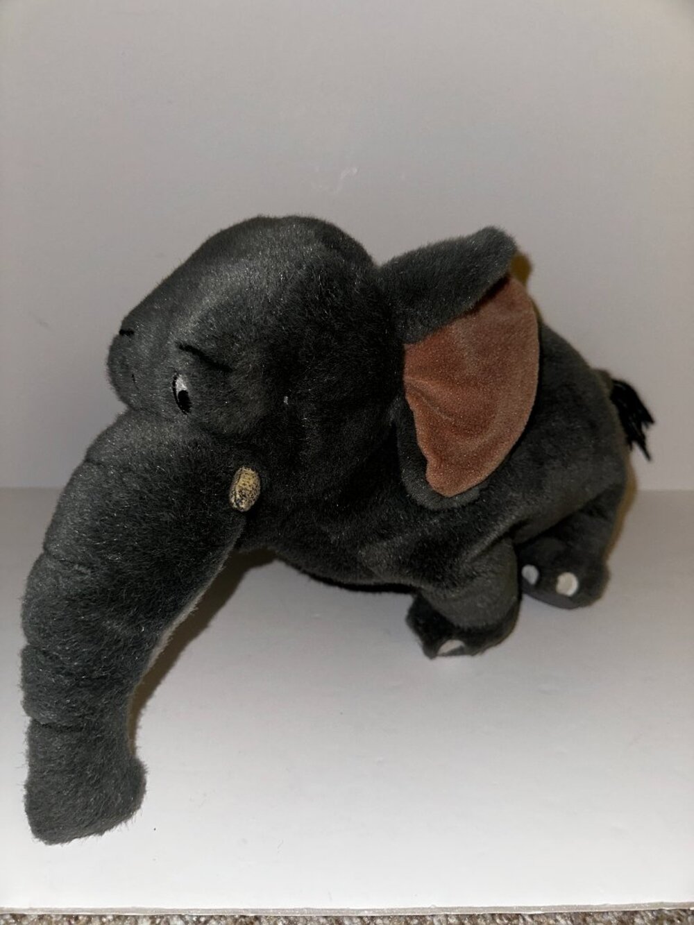 Disney George Of The Jungle Shep Elephant Plush Rare Large Beanbag HTF VTG 15"